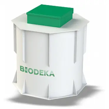 Купить септик BioDeka 20 С 800 Принудительный Без монтажа на 20 человек, с гарантией 10 лет по выгодной цене, с доставкой в магазине Биосептикон