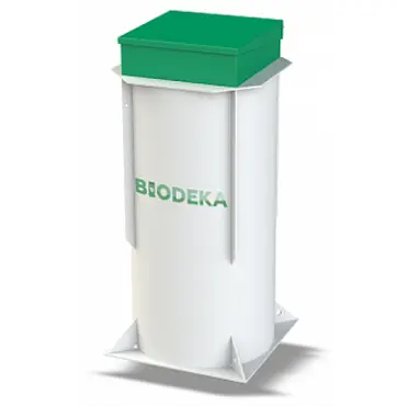 Купить септик BioDeka 8 С 1300 Принудительный Без монтажа на 8 человек, с гарантией 10 лет по выгодной цене, с доставкой в магазине Биосептикон